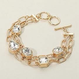 Gold Multi Layered Bracelet