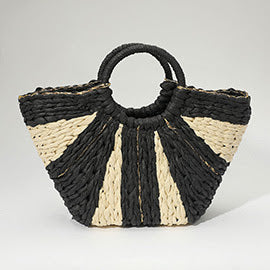 Black and Tan Handbag