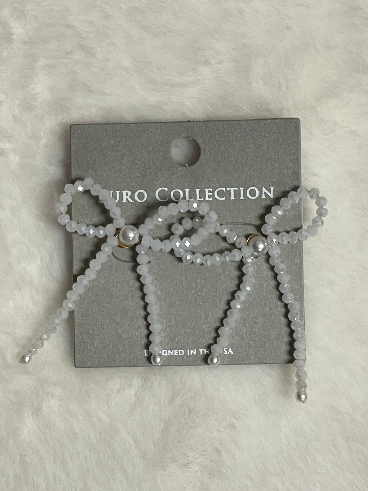 Bow Bead Earrings
