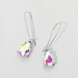 AB Tear Drop Earrings