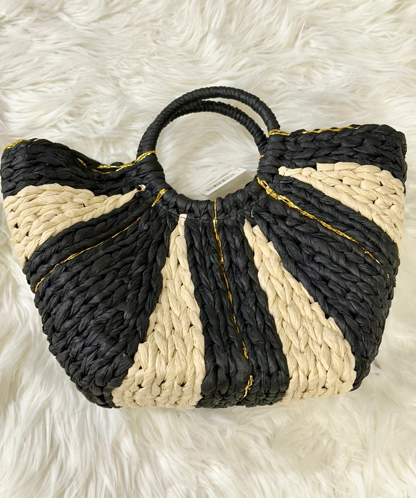 Black and Tan Handbag