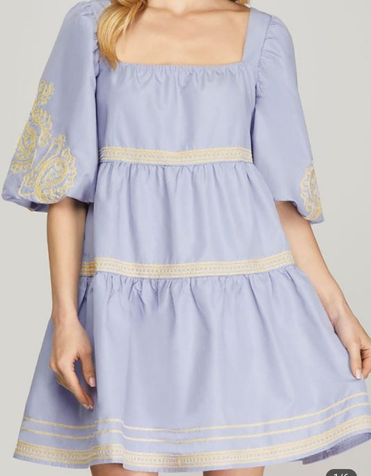 Light blue dress
