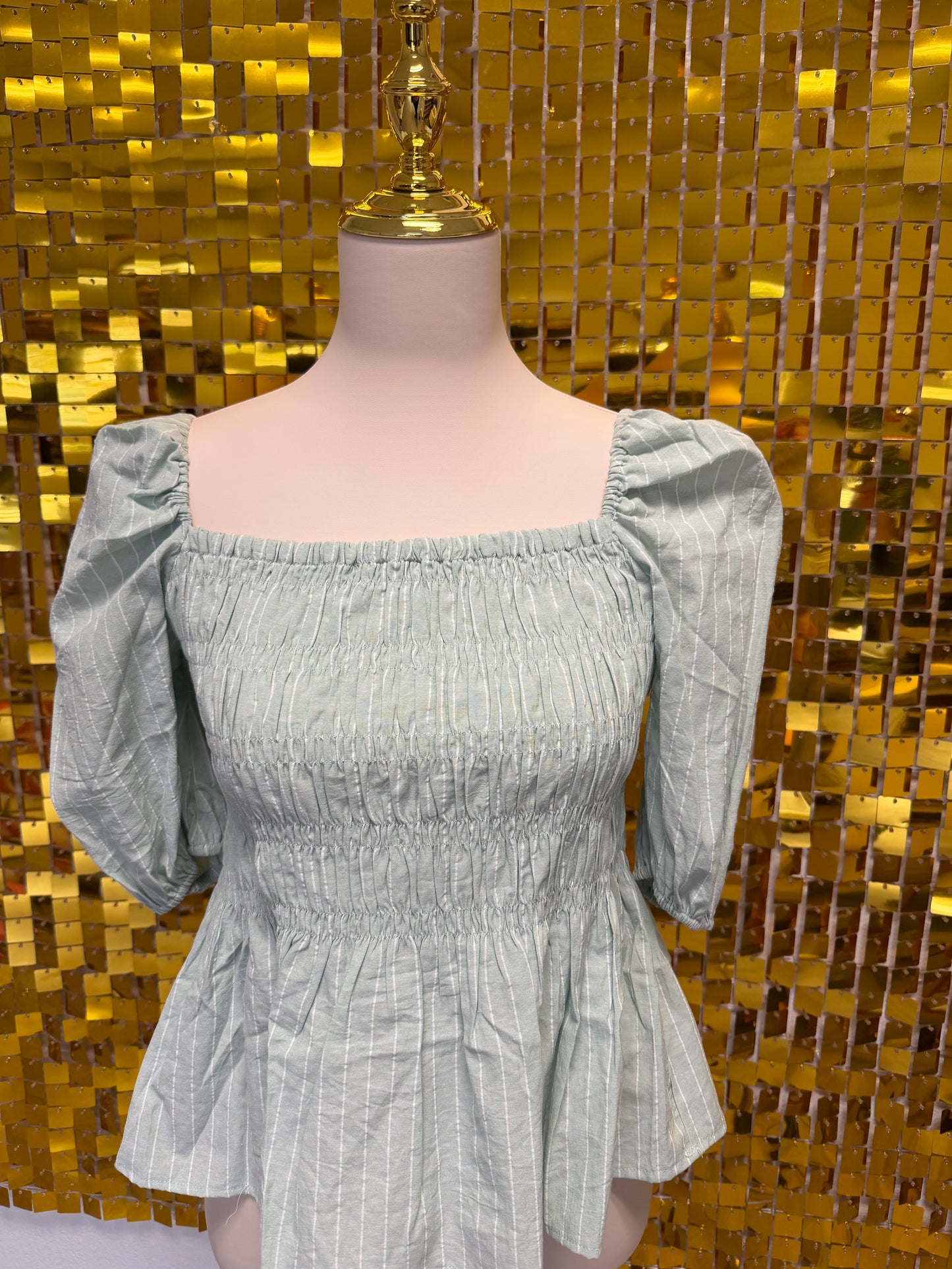 Umgee peplum blouse