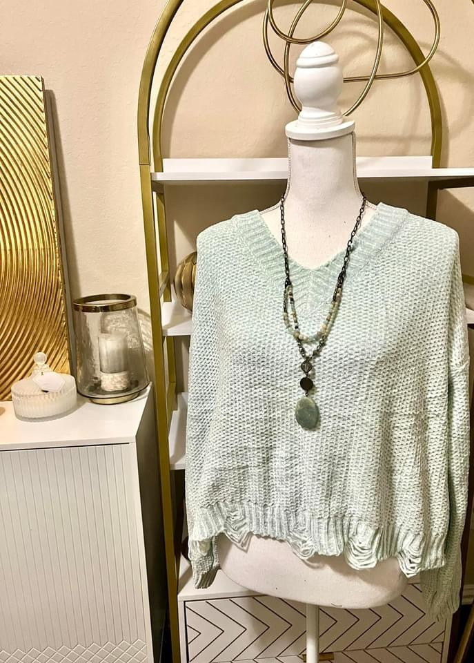 Light mint Super soft Sweater