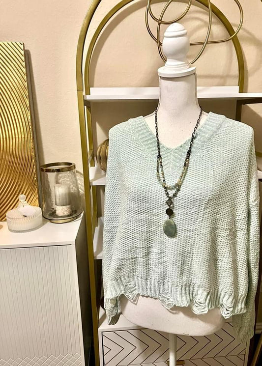 Light mint Super soft Sweater